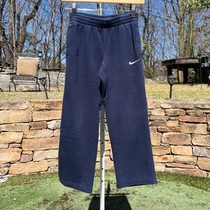 Nike Navy Fleece Pants